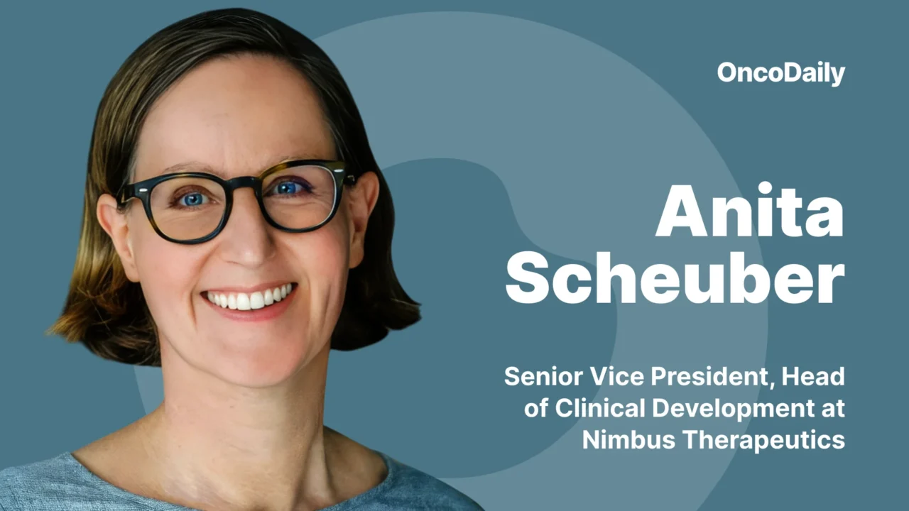 Anita Scheuber Has Been Appointed Senior Vice President and Head of Clinical Development at Nimbus Therapeutics