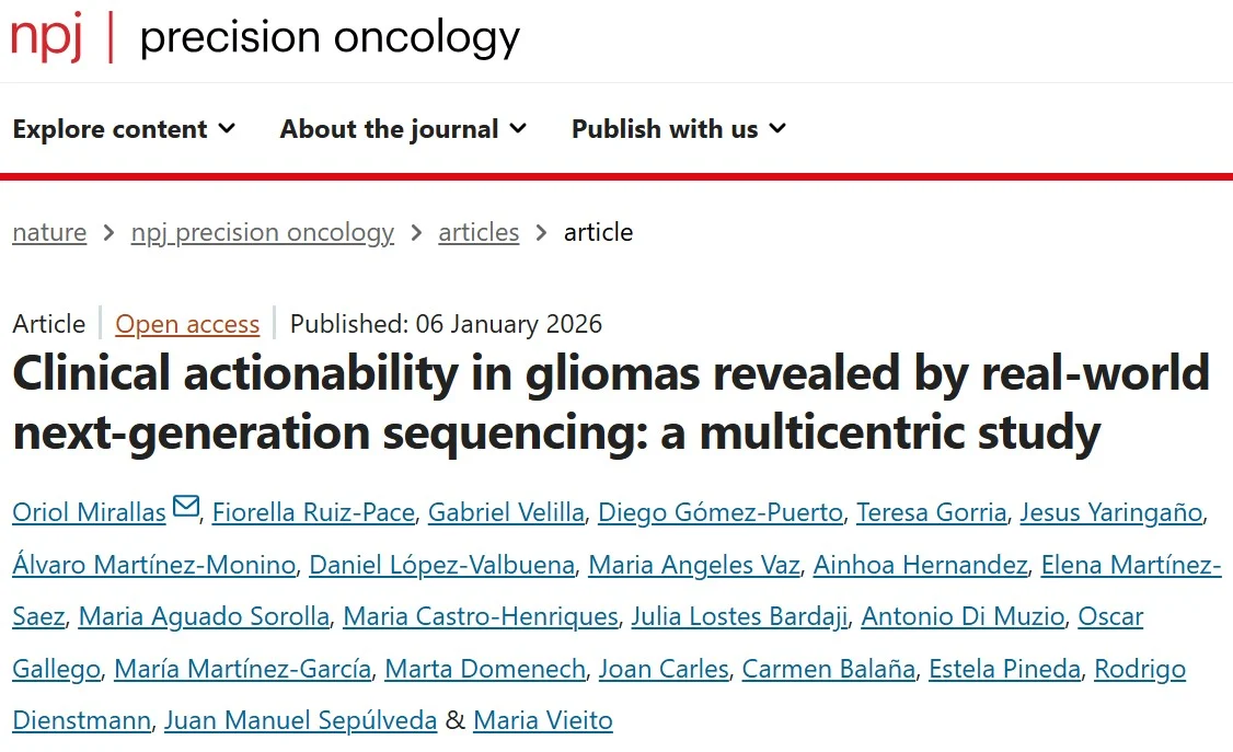 Oriol Mirallas: First ESCAT Scale for Targeted Therapy Selection in Gliomas