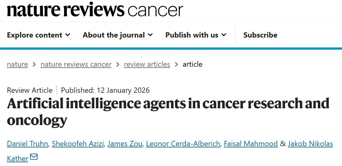 Jakob Nikolas Kather: AI Agents in Cancer Research and Oncology