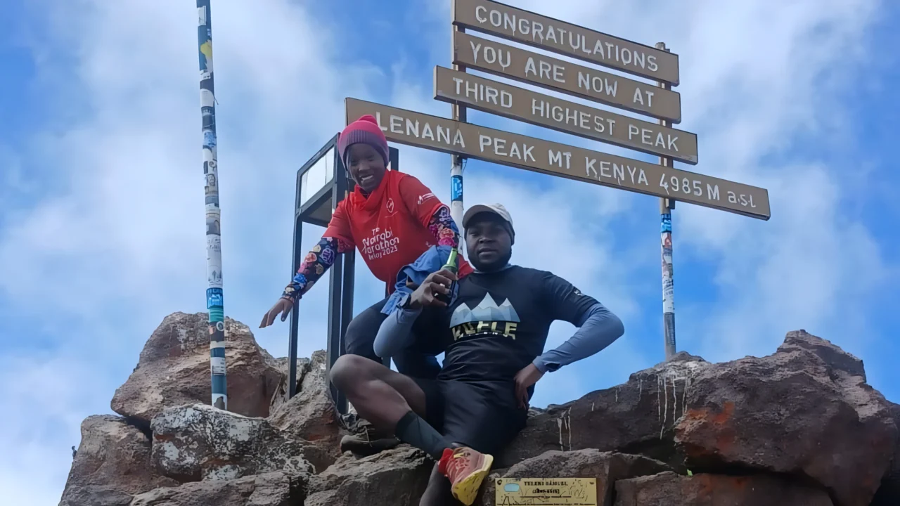 Clement Akach Climbs Mt Kenya for Cervical Cancer Prevention – KILELE Health