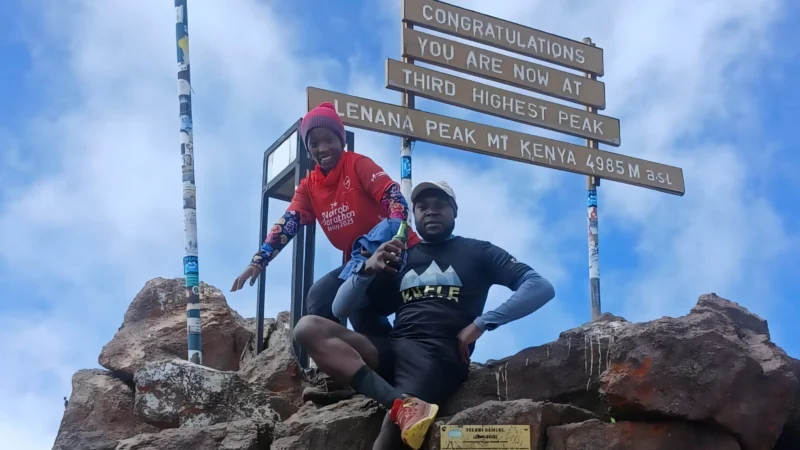 Clement Akach Climbs Mt Kenya for Cervical Cancer Prevention – KILELE Health