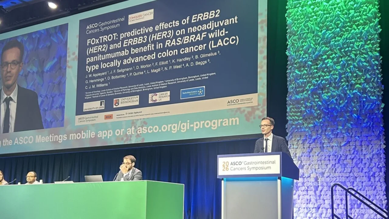 Jenny Seligmann: Jordan Appleyard Presents HER3 Analysis from FOxTROT Trial at ASCO GI