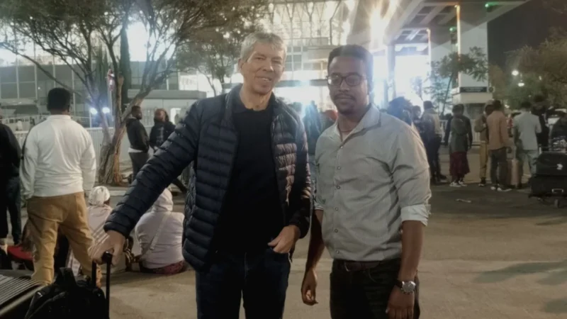 Abdi Mulatu Hosts Eric Bouffet for Launch of Ethiopian Society of Pediatric Hematology and Oncology