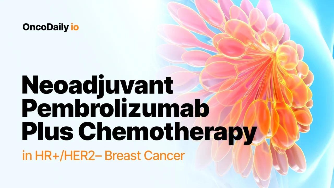Neoadjuvant Pembrolizumab Plus Chemotherapy in HR+/HER2– Breast Cancer