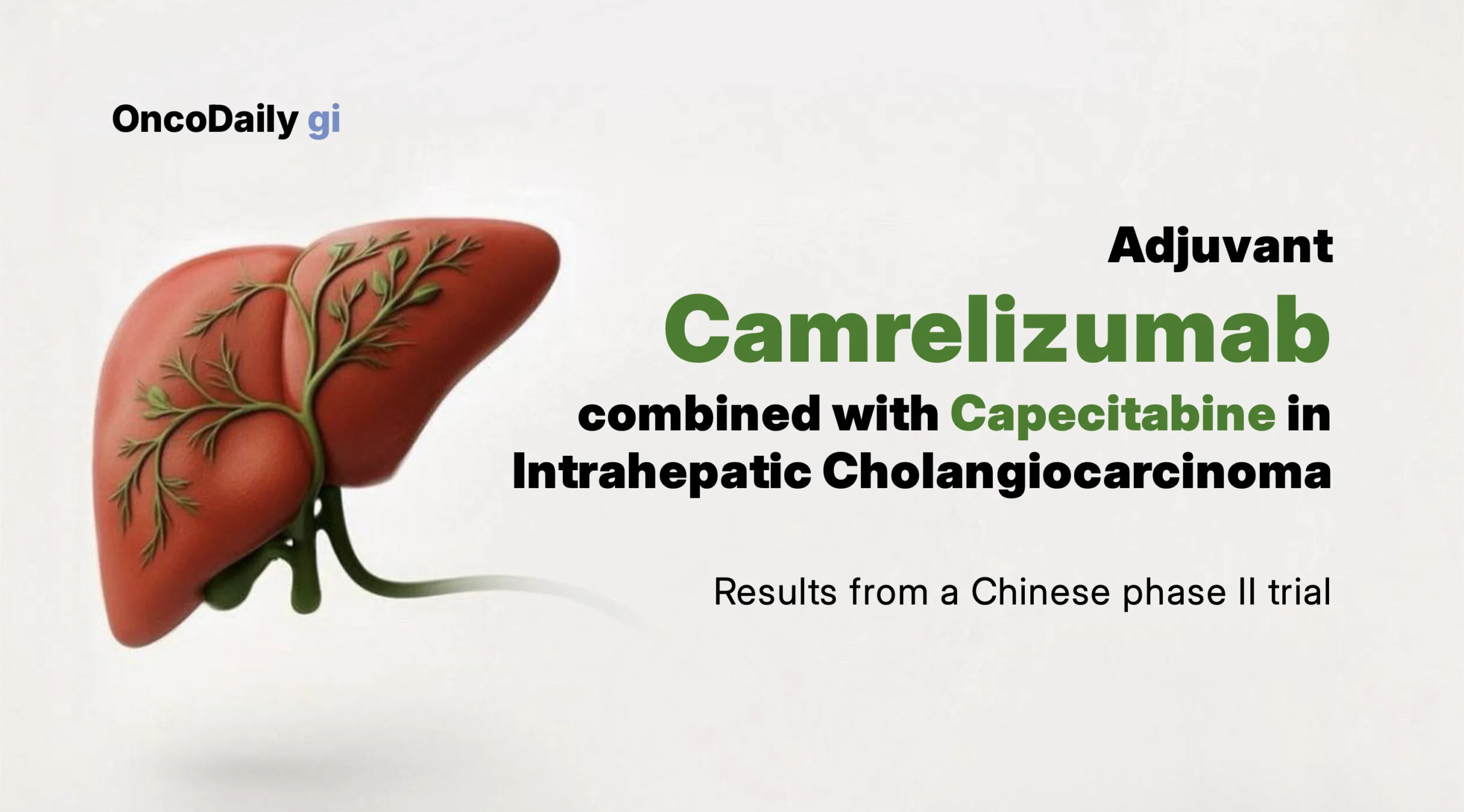 Camrelizumab for cholangiocarcinoma