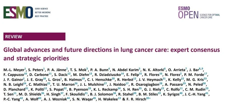 David Planchard: Global Advances and Strategic Priorities in Lung Cancer Care