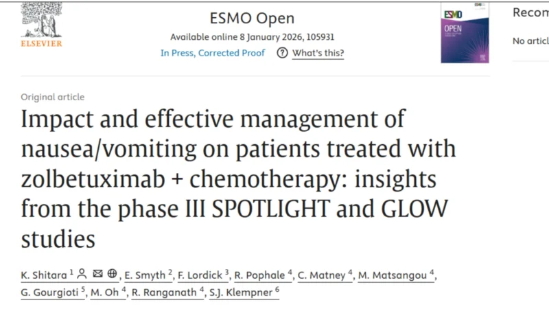 Florian Lordick: New insights from SPOTLIGHT and GLOW