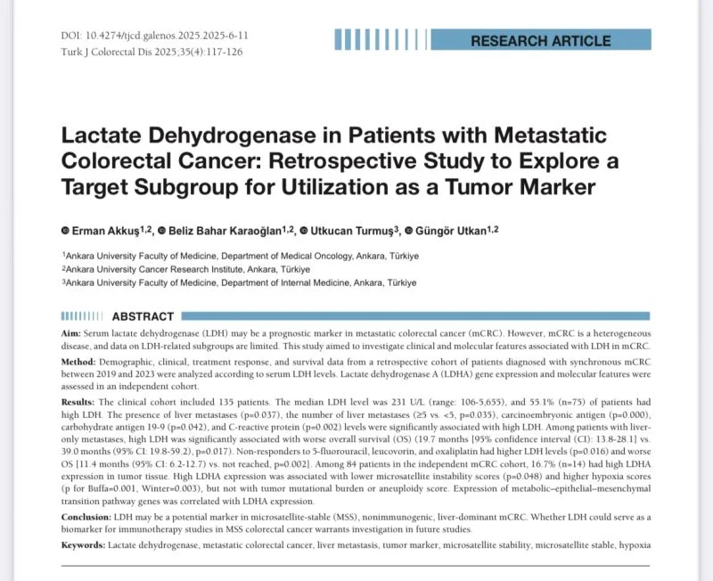 10 Must-Read Posts in GI Oncology This Week 3 Erman Akkus article