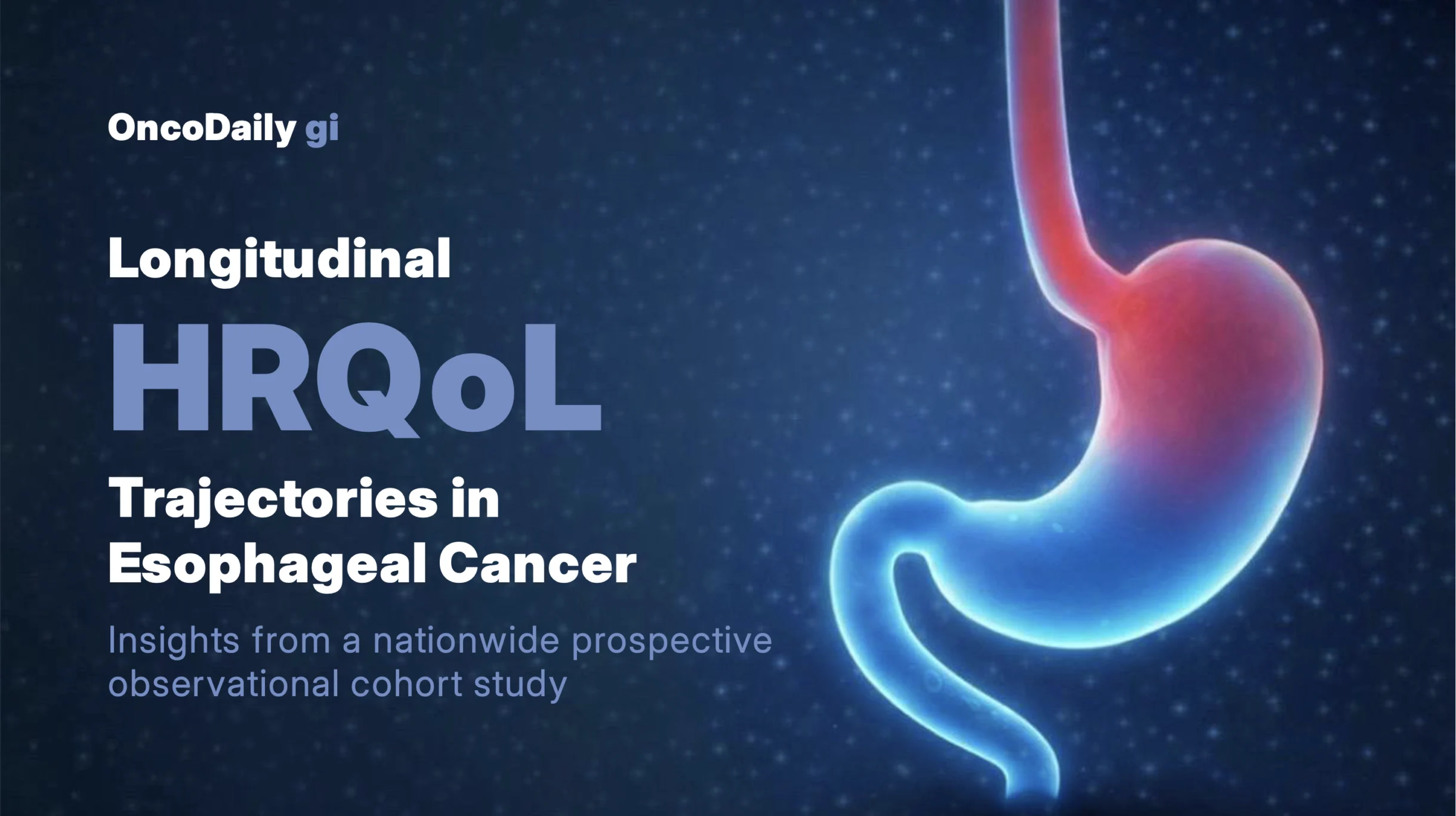Esophageal cancer-HRQoL