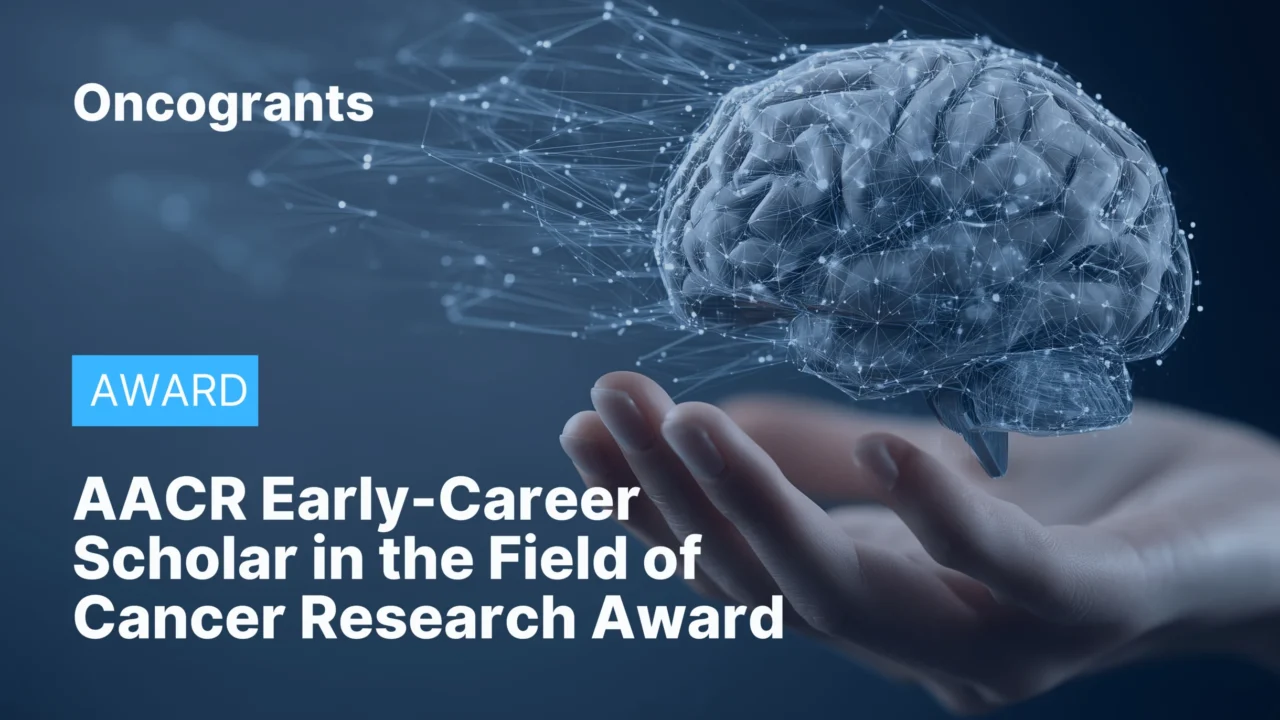 AACR Brain Cancer Scholar-in-Training Award