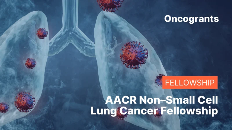 AACR Non–Small Cell Lung Cancer Fellowship