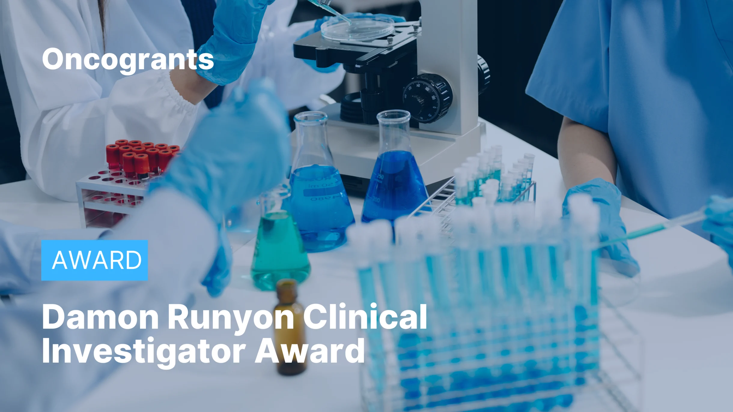 Damon Runyon Clinical Investigator Award
