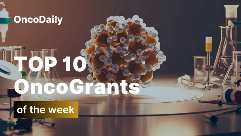 Top 10 OncoGrants This Week: Melanoma, Breast Cancer, Radiation Oncology, Lung Cancer Recurrence, and Cancer Support Programs