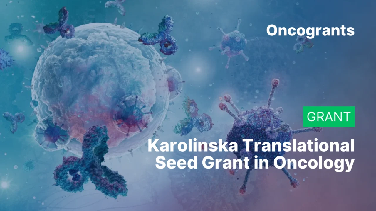 Karolinska Translational Seed Grant in Oncology 2026