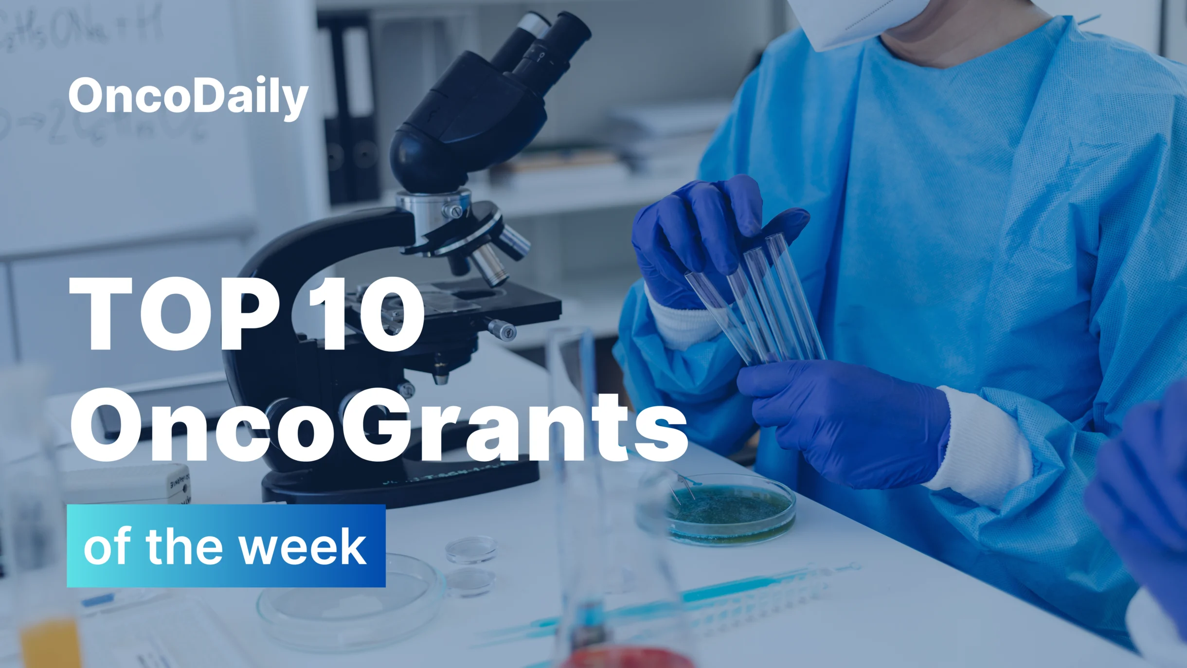 Top 10 OncoGrants of the Week: AACR Conference Support, Major Award Nominations, and Targeted Research Funding