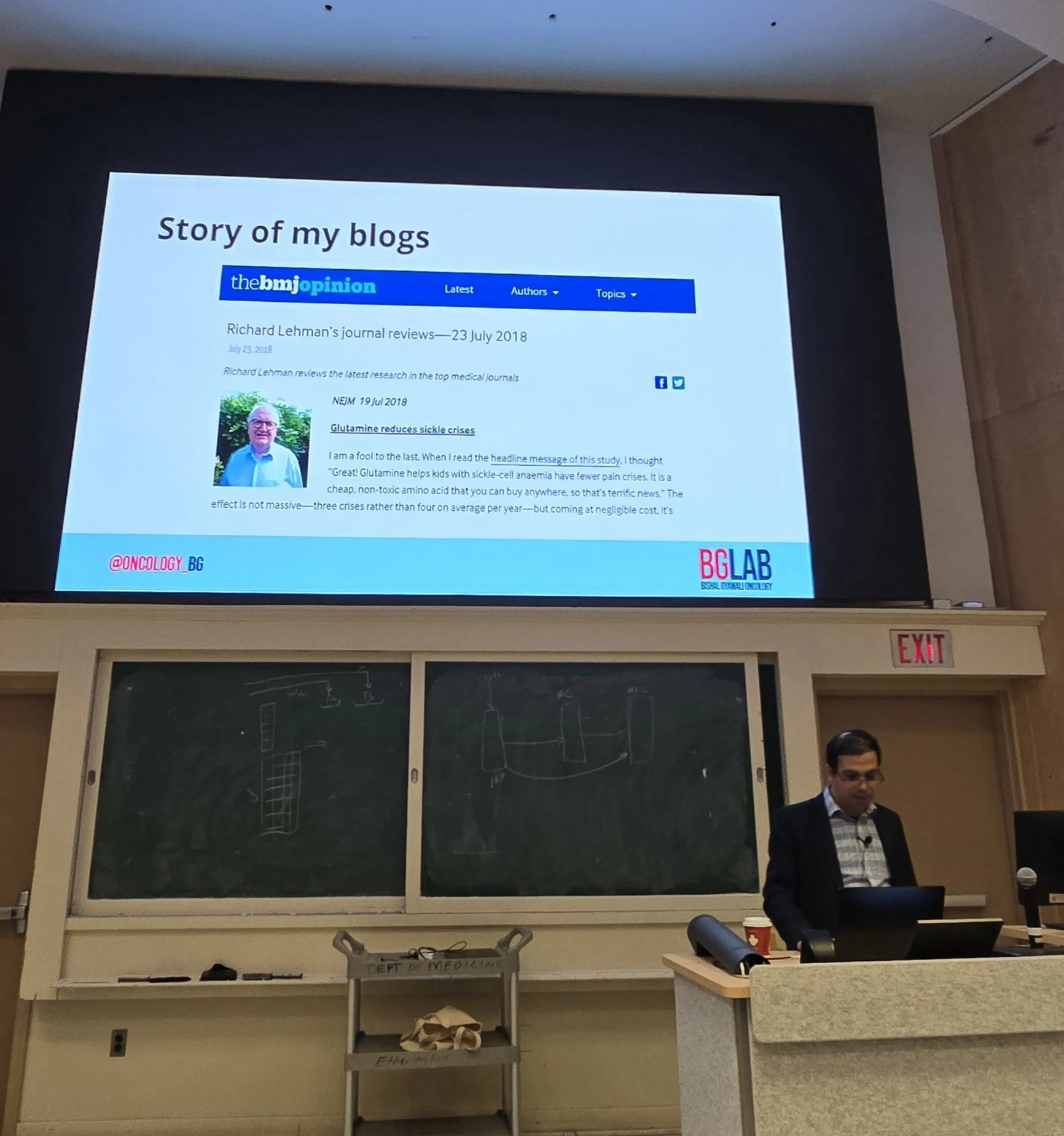 Don Thiwanka Wijeratne: Innovative Grand Rounds on Using Social Media in Academic Careers