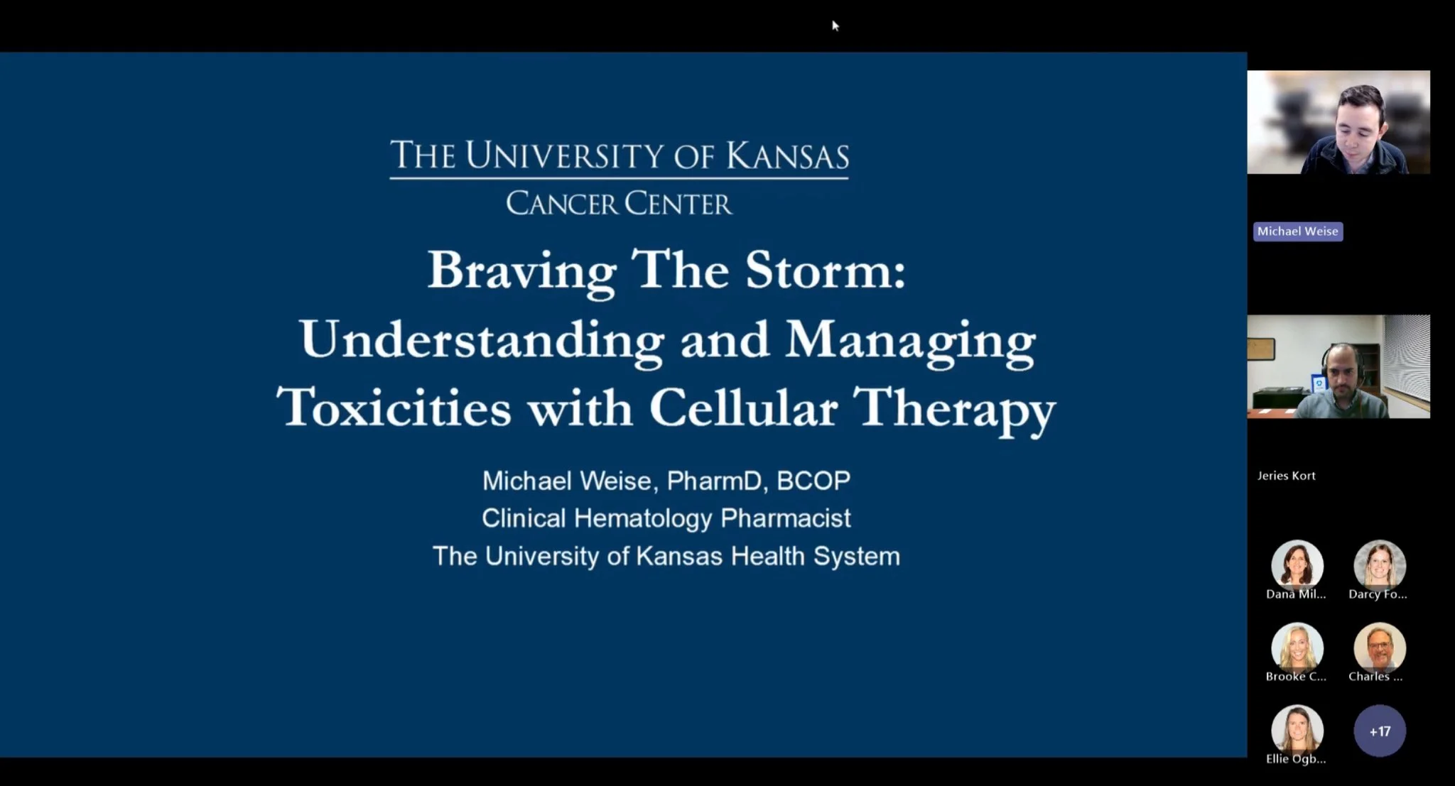 Al-Ola Abdallah: Advancing Safe and Effective Cellular Therapy Care Through Multidisciplinary Discussion 2 Al-Ola Abdallah: Advancing Safe and Effective Cellular Therapy Care Through Multidisciplinary Discussion