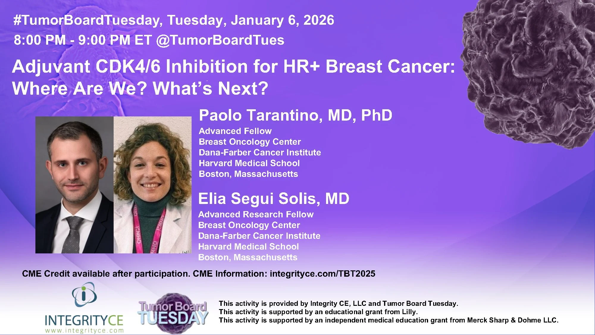 Paolo Tarantino: Adjuvant CDK4/6 Inhibition for HR+ Breast Cancer