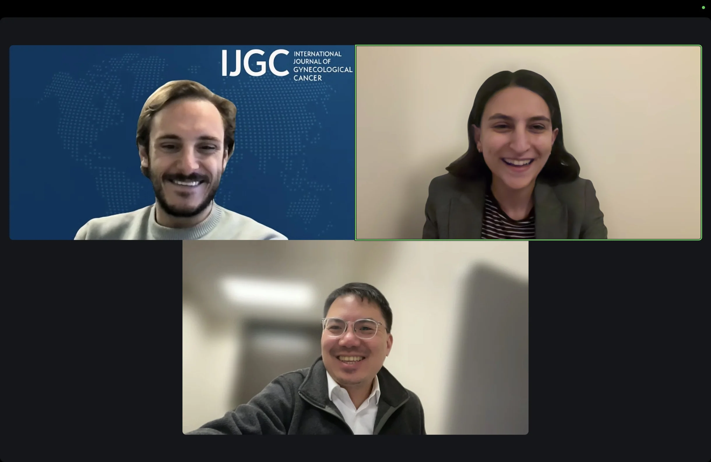 Esra Bilir: Thrilled to be Officially Part of the International Journal of Gynecological Cancer Family