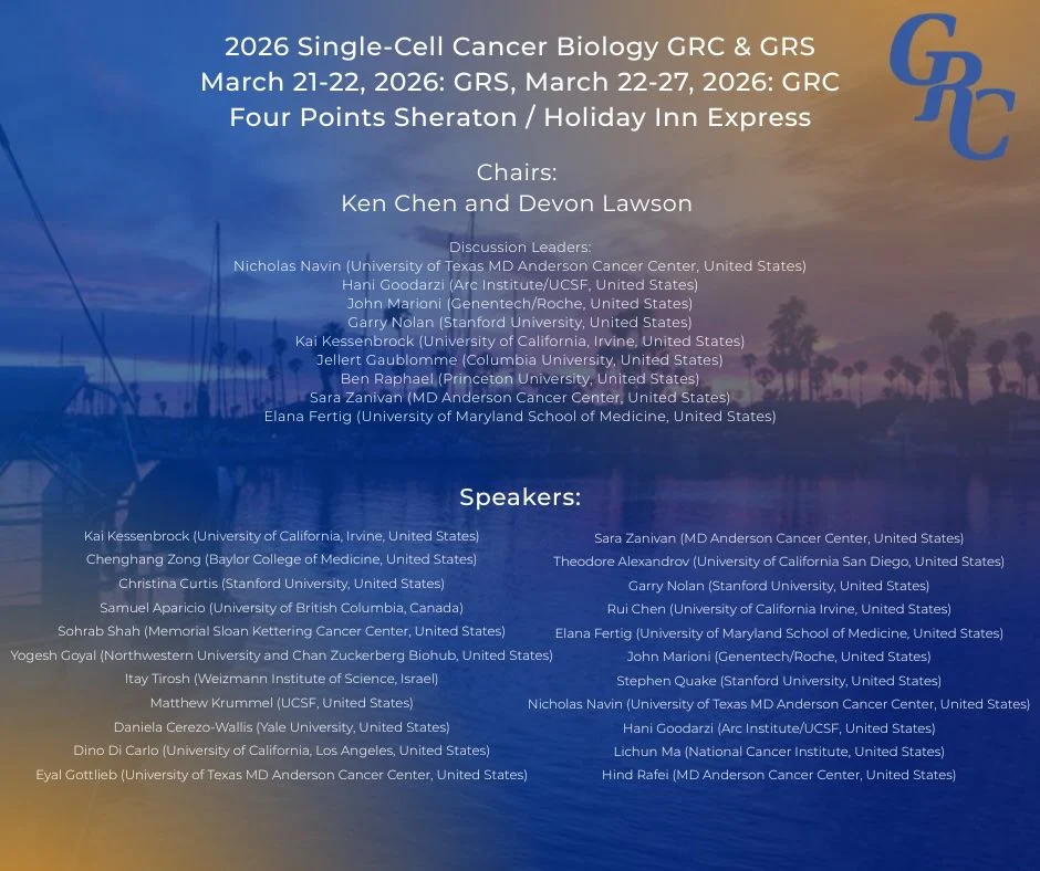 Hind Rafei: Registration Opens for Gordon Research Conference on Single-Cell Cancer Biology