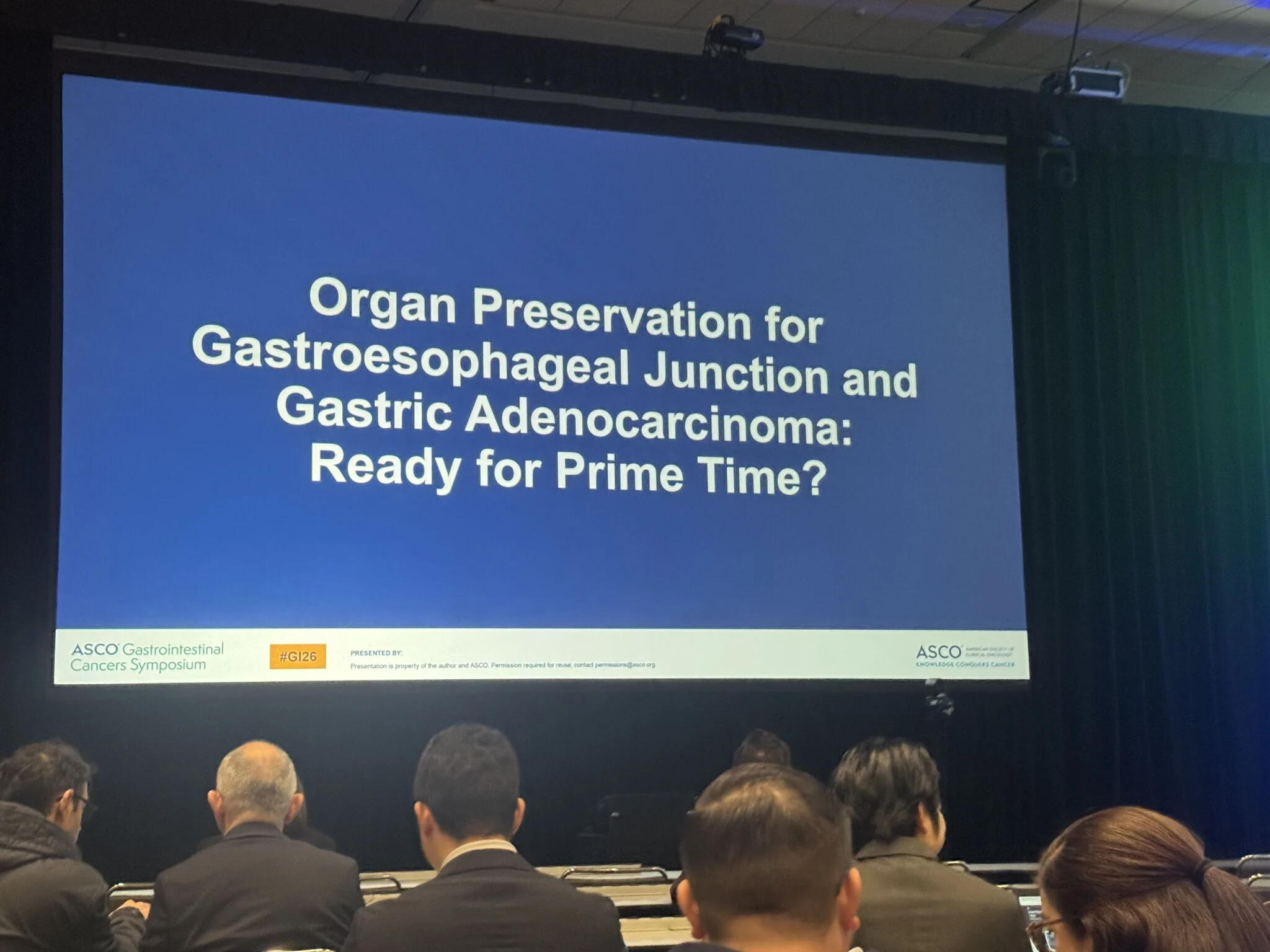 Toufic Kachaamy: Organ Preservation in Esophageal and GE Junction Cancer - Are We Ready for Prime Time? 2 GE Junction cancer