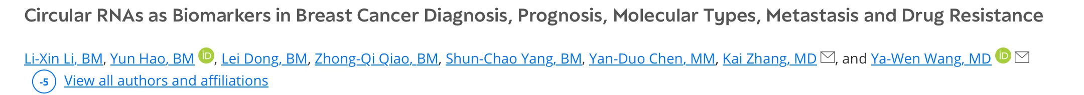 Applonia Rose: Selection of High Performing Research Articles and Insightful Reviews in TCRT During 2025