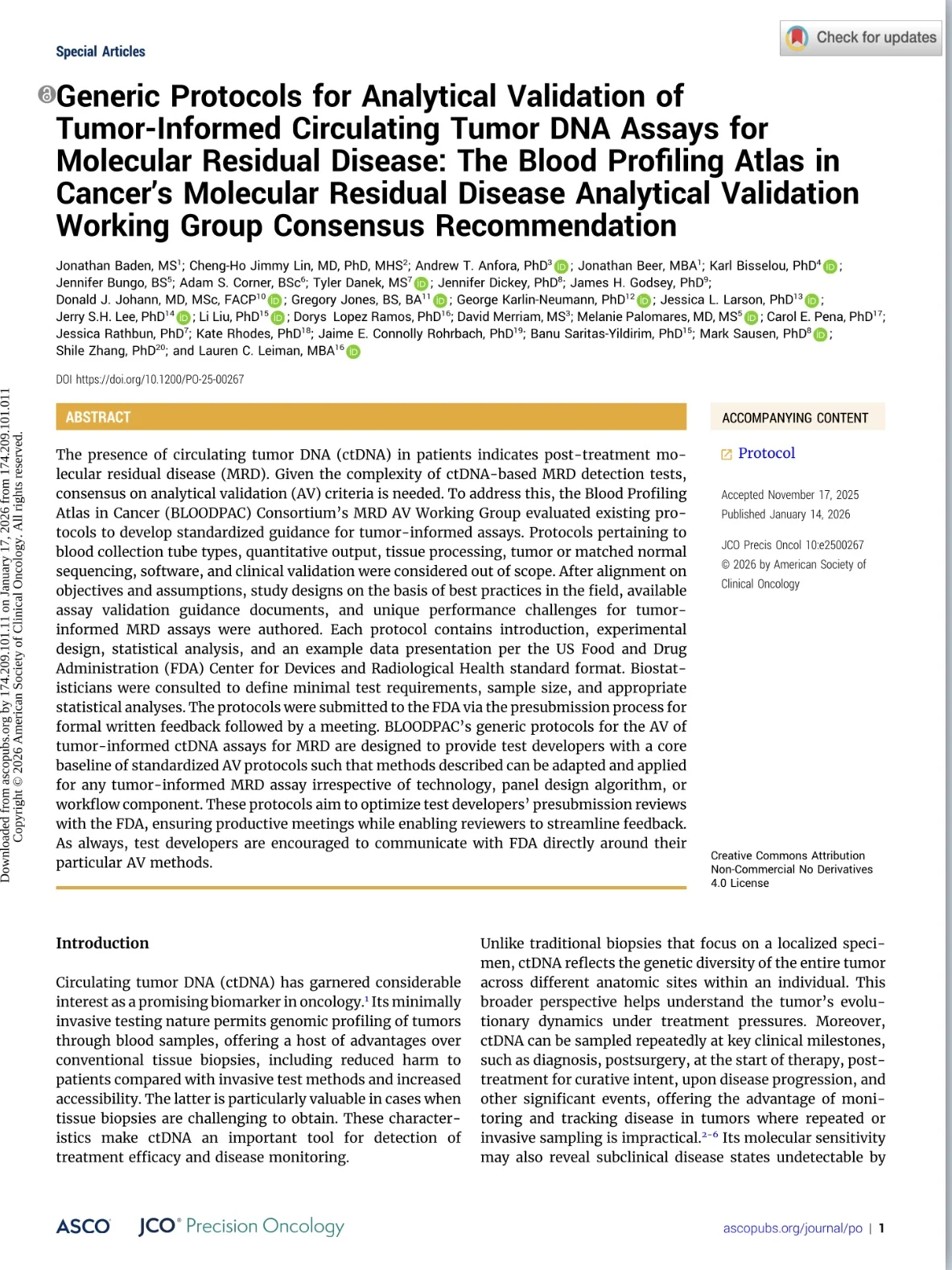 Achyut Saroj: Exciting News for the Liquid Biopsy and Oncology Communities