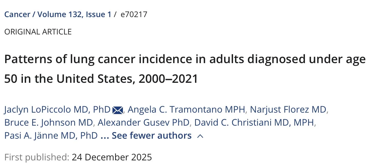 Patterns of lung cancer 