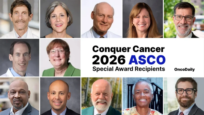 Conquer Cancer 2026 ASCO Special Award Recipients