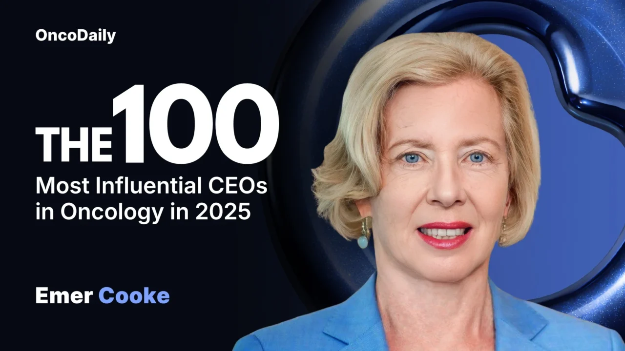 Emer Cooke Recognized Among The 100 Most Influential CEOs in Oncology in 2025