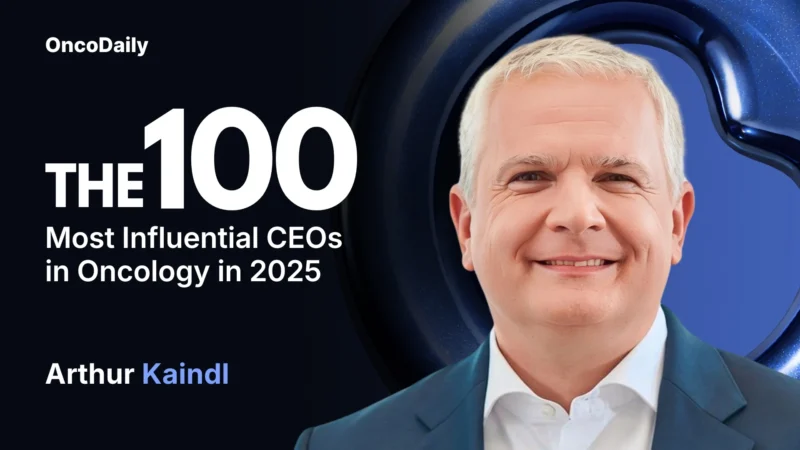Arthur Kaindl Recognized Among The 100 Most Influential CEOs in Oncology in 2025