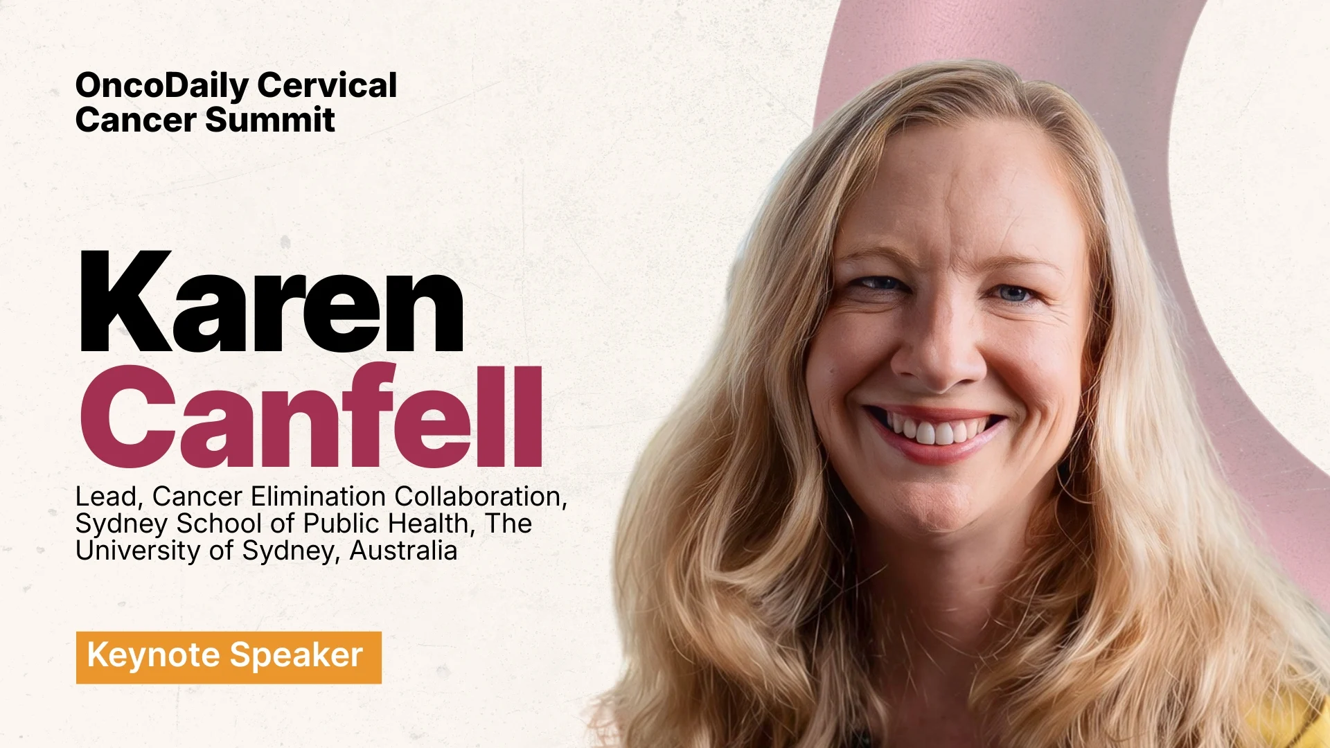 Karen Canfell cervical cancer