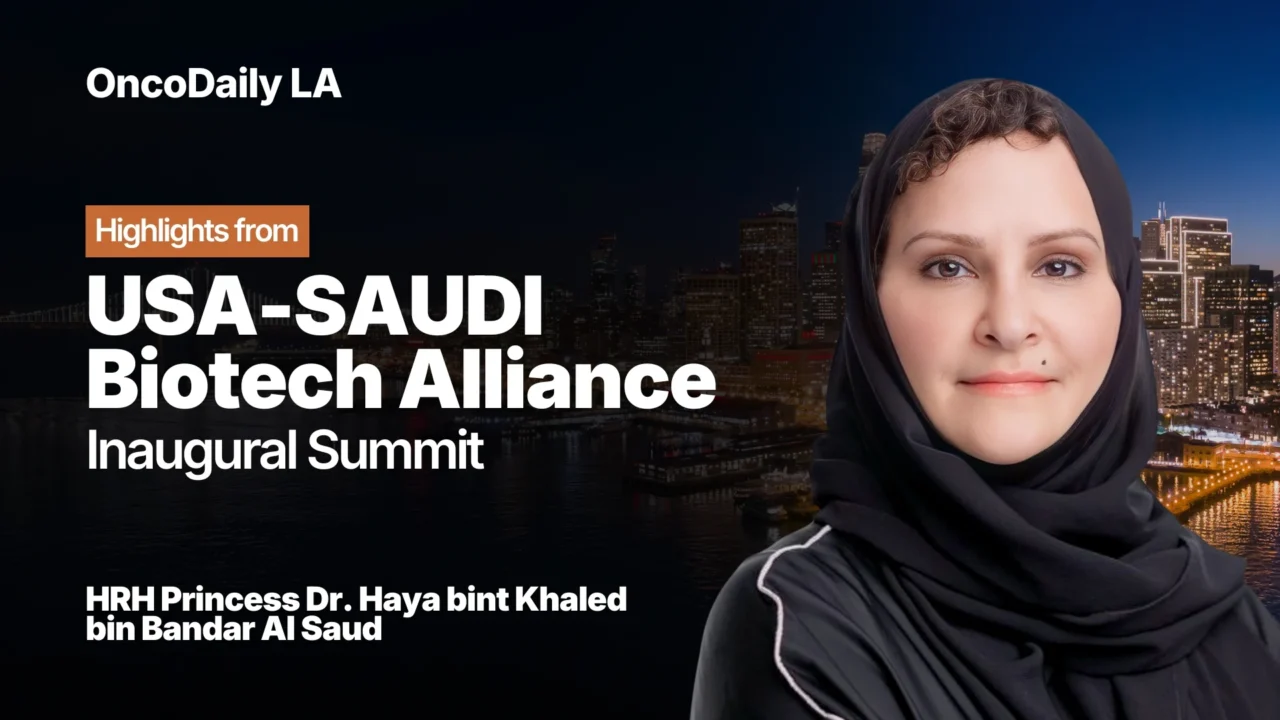 HRH Princess Haya Bint Khaled Bin Bandar Al Saud at the USA–SAUDI Biotech Alliance Summit: A Powerful Vision for Global Health Innovation