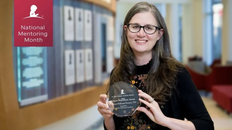 St. Jude Recognizes Shannon McKinney-Freeman as the 2025 Postdoctoral Association Mentor of the Year