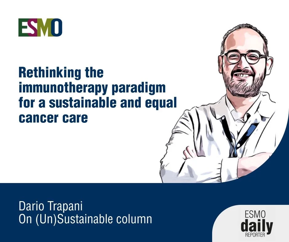 Dario Trapani: Refining Immunotherapy for a More Sustainable and Equitable Future