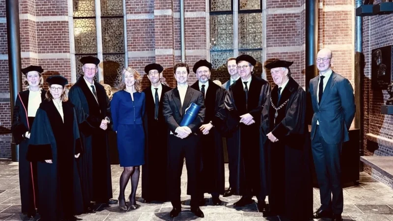 Winan van Houdt: Congratulations to Stijn van der Burg on His PhD Defense on Neoadjuvant Therapy in Soft Tissue Sarcoma