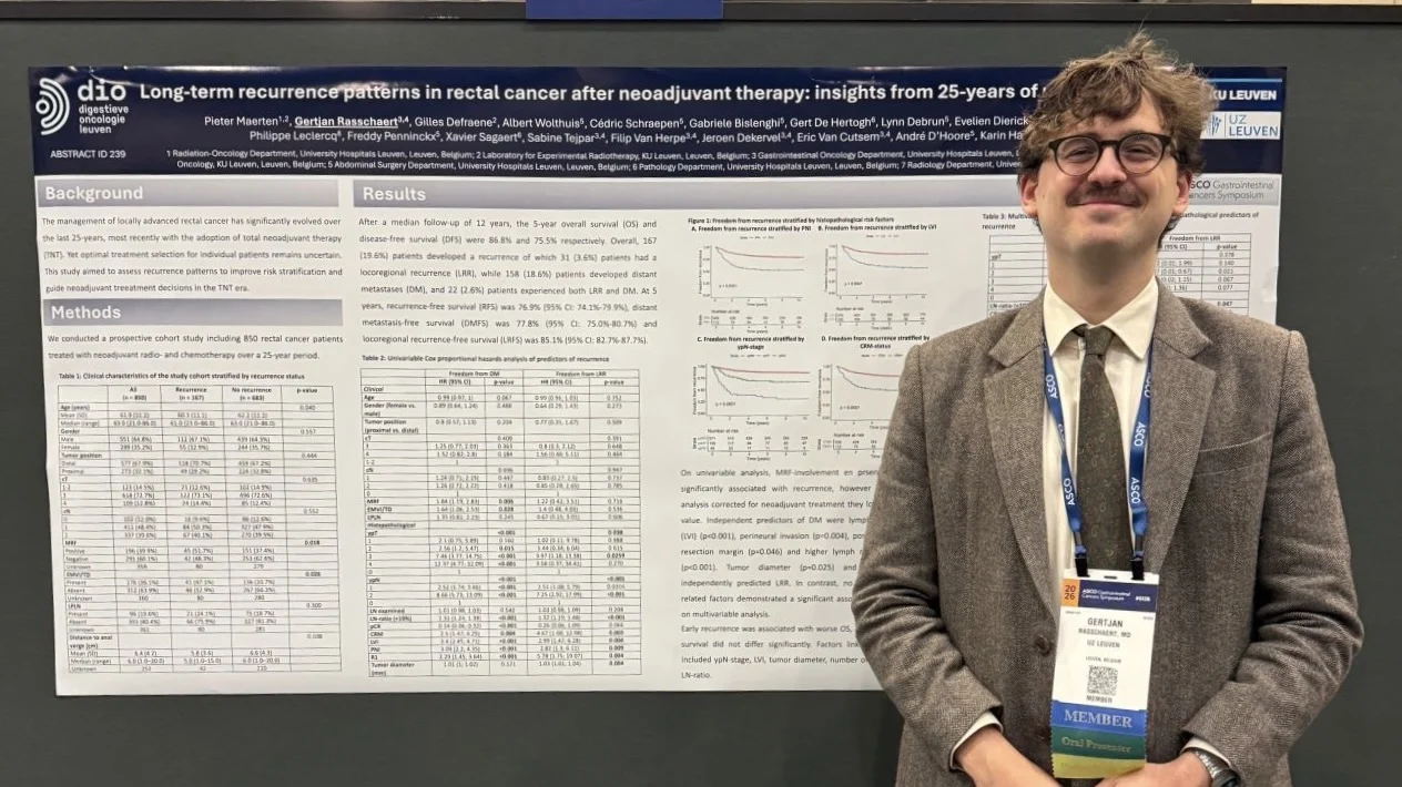 Gertjan Rasschaert: Real-World Outcomes of Liver Transplantation for uCLM at ASCO GI26