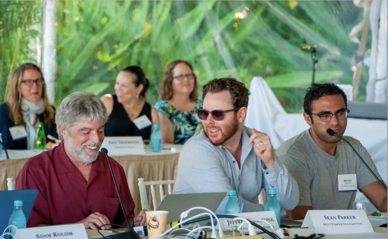 Jeffrey Bluestone: Kick-Ass Science, Collaborate Like Hell, Make a Difference 5 Jeff with Sean Parker