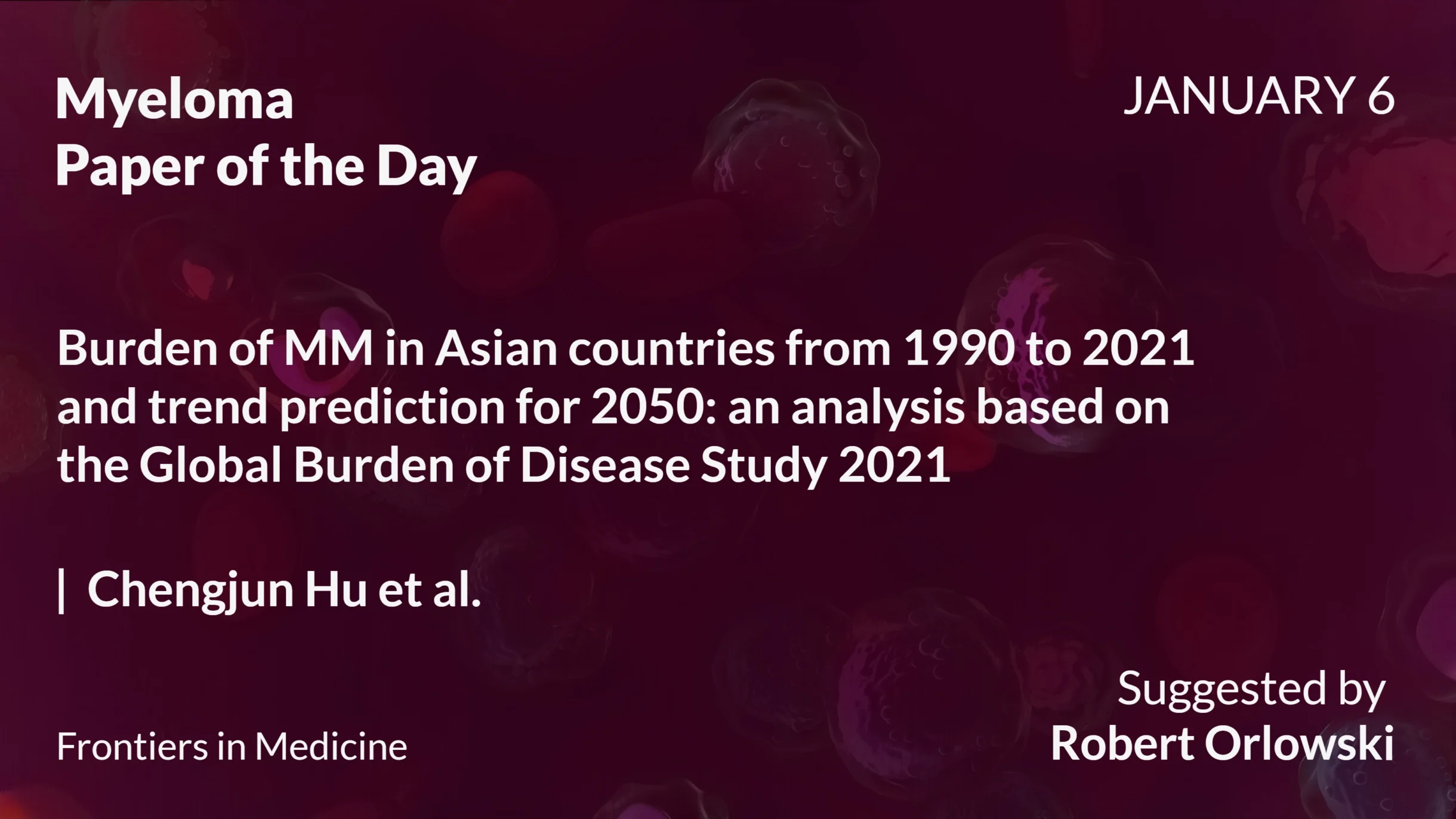 Myeloma Paper of the Day
