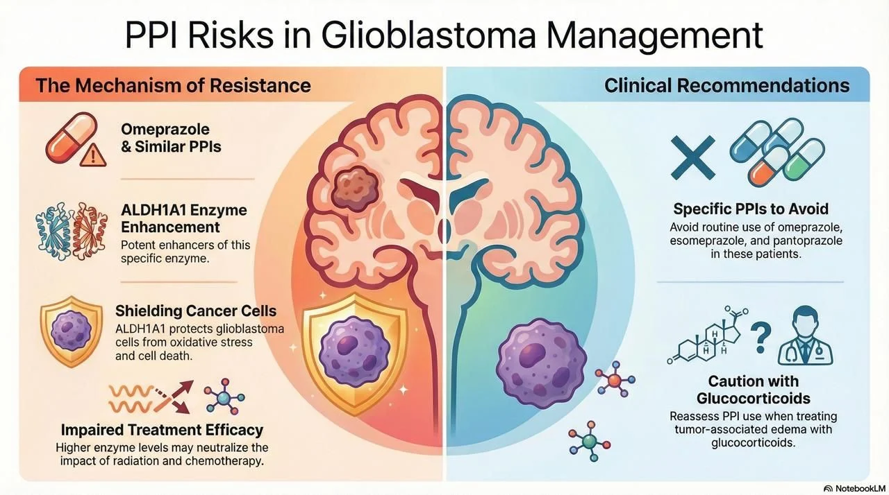 Mohamed Alorabi: Rethinking Routine PPI Use in Glioblastoma