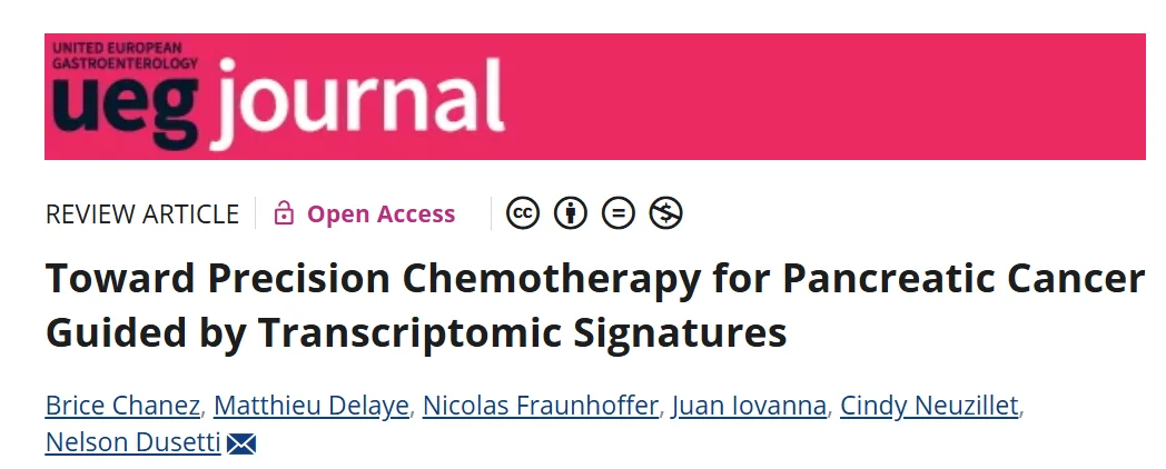 Nelson Dusetti: AI-assisted Transcriptomic signatures in pancreatic ductal adenocarcinoma 3 Nelson Dusetti: AI-assisted Transcriptomic signatures in pancreatic ductal adenocarcinoma
