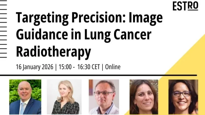 Guidance and Adaptive Strategies in NSCLC and SCLC Radiotherapy – ESTRO