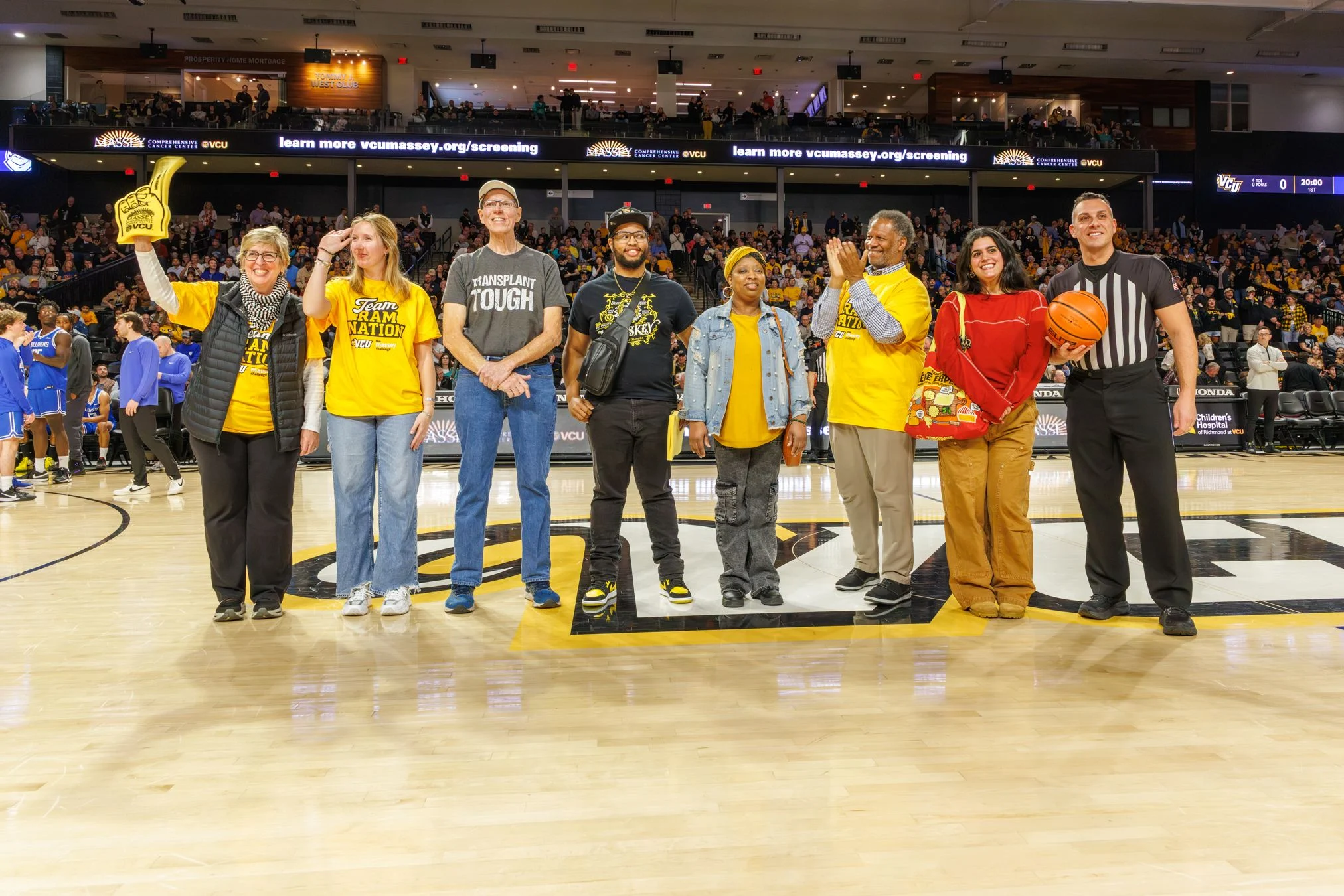 Rob Winn: VCU Massey and VCU Athletics Unite to Raise Cancer Awareness at Massey Night 2025