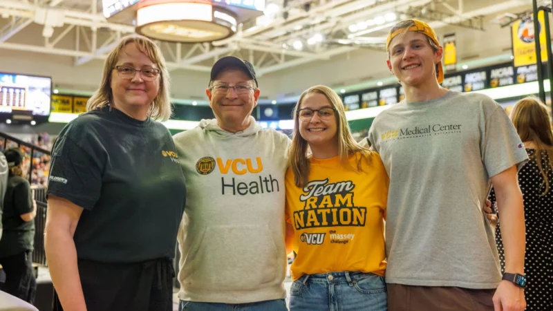 Rob Winn: VCU Massey and VCU Athletics Unite to Raise Cancer Awareness at Massey Night 2025