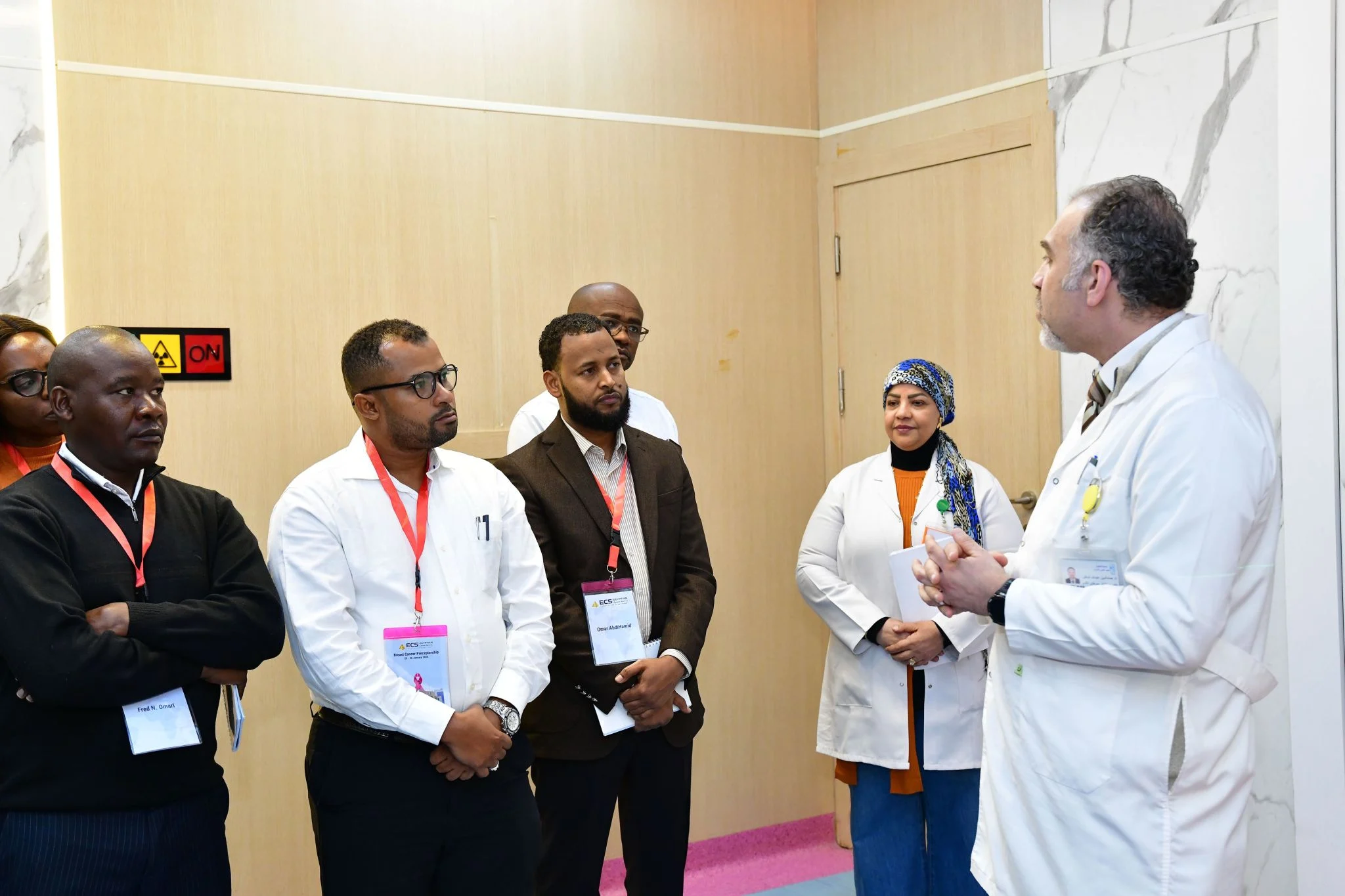 Omar Abdihamid: Two-Day Visit to NCI Comprehensive Breast Cancer Center Focuses on Patient-Centered Care Mod