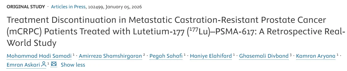 John Hennessy: Treatment Patterns Observed in mCRPC Patients