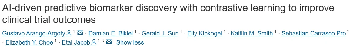 AI-Driven Predictive Biomarker Discovery to Improve Clinical Trial Outcomes in Cancer - Iylon Precision Oncology