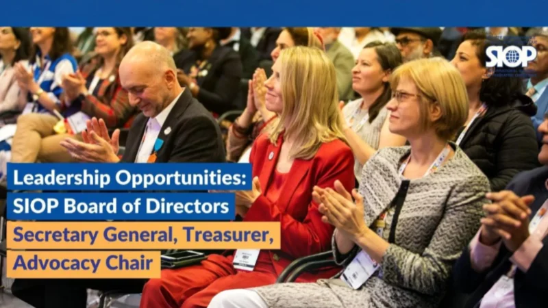 SIOP is Calling for Nominations for its 2026 Board of Directors