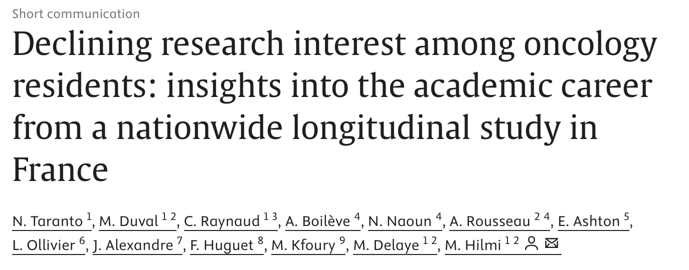 Federico Nichetti: Patient Care and Research as Two Sides of the Same Coin in Oncology