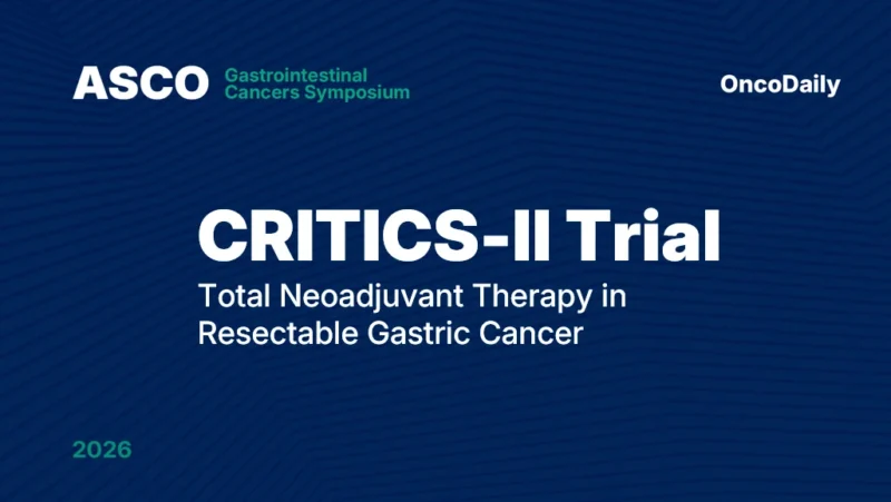 LyRiCX Trial Results at ASCO GI 2026: Liposomal irinotecan, carboplatin or oxaliplatin with or without Nivolumab in the 1L treatment of Metastatic Esophagogastric Adenocarcinoma 4 CRITICS-II Trial